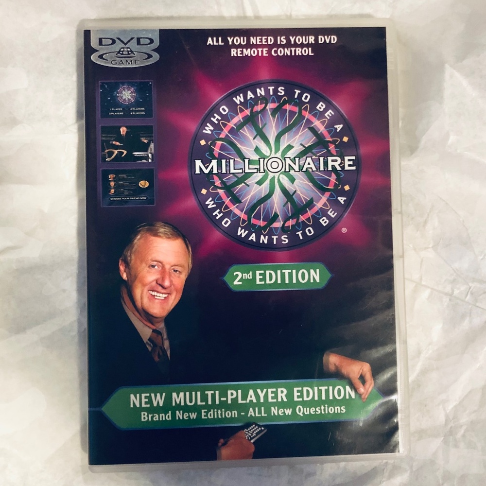 UK Who Wants To Be A Millionaire Interactive PAL DVD